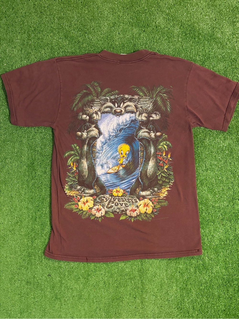 90s Looney Tunes Sylvester’s Cove Surf T-Shirt
